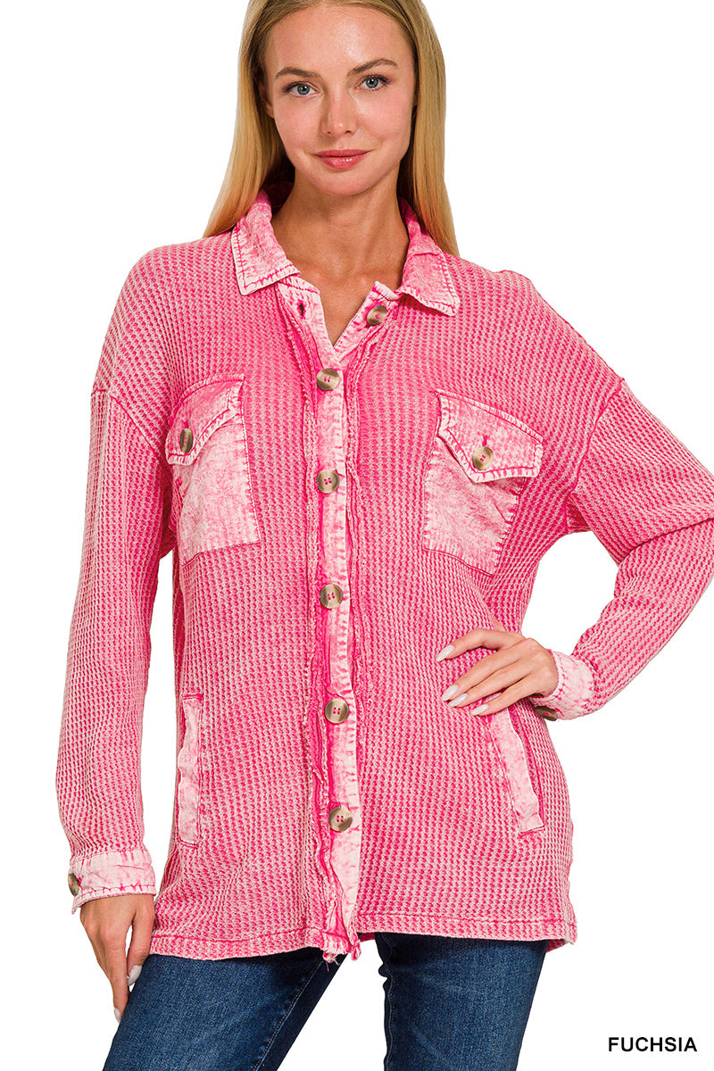 Raspberry Rush Shacket