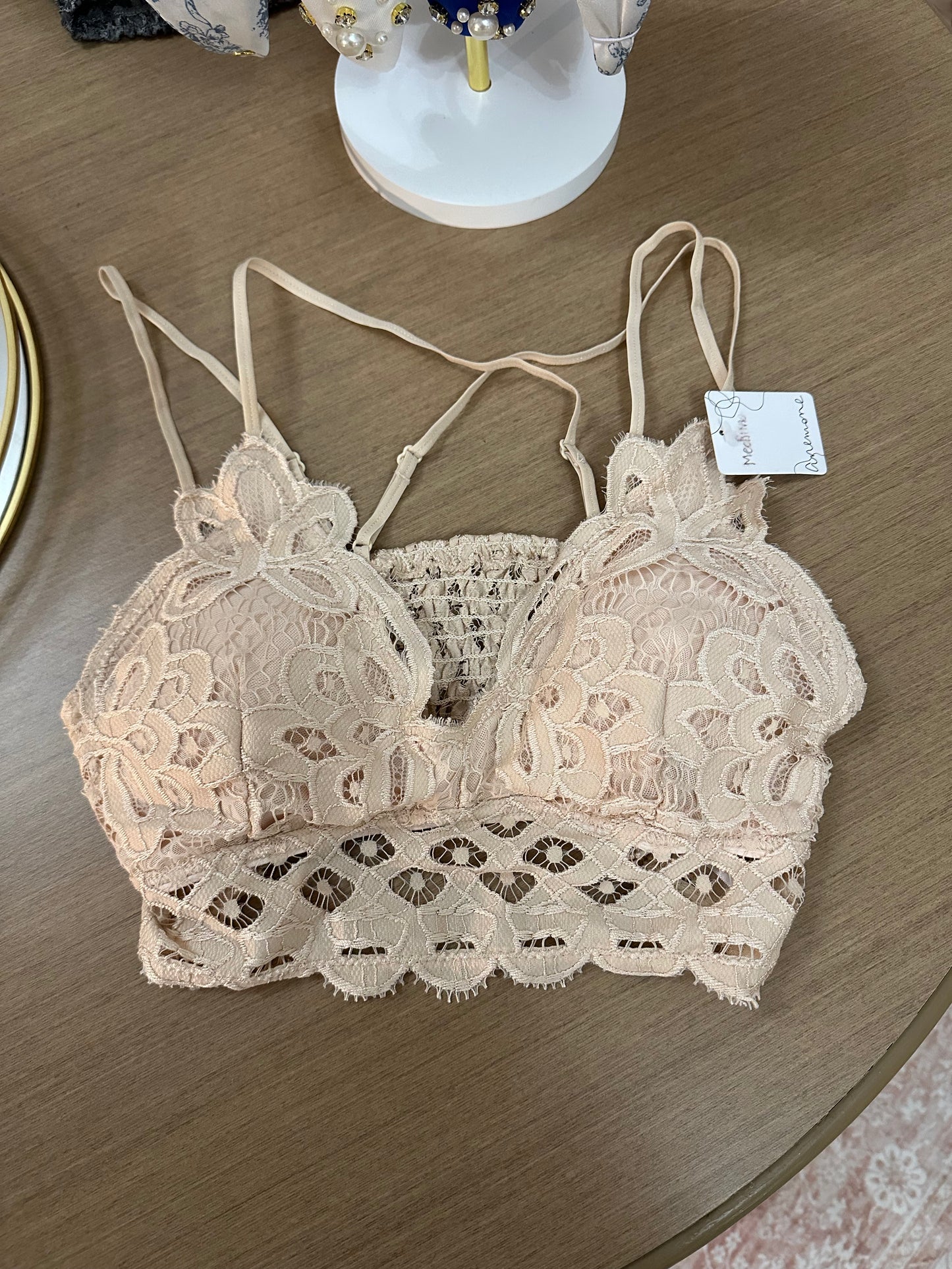 Cream Bralette