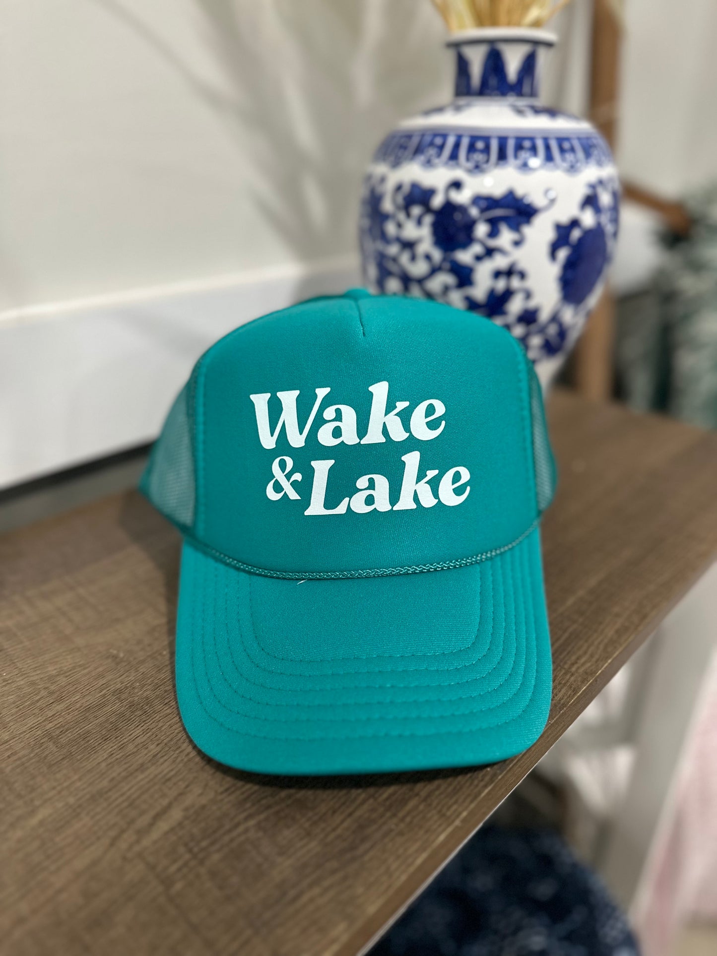Wake & Lake Foam Trucker Cap