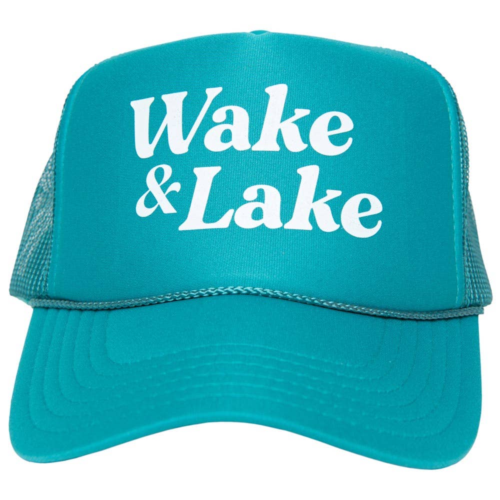 Wake & Lake Foam Trucker Cap