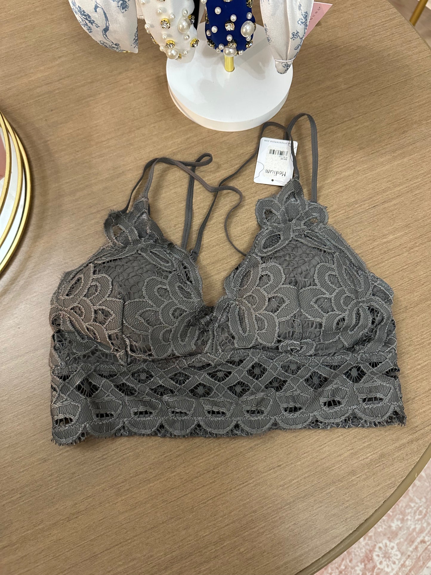 Grey Bralette